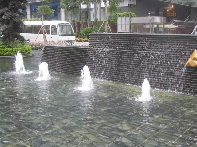 越城越城室内水景喷泉